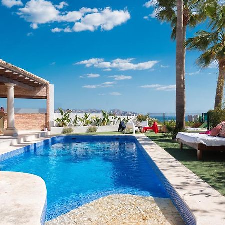 Villa Exclusiva Con Espectaculares Vistas Al Mediterraneo Cala de Finestrat Exteriör bild