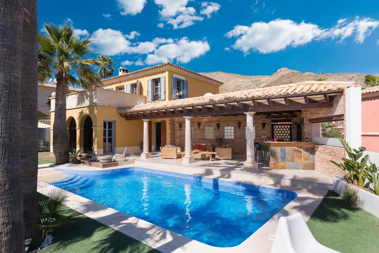 Villa Exclusiva Con Espectaculares Vistas Al Mediterraneo Cala de Finestrat Exteriör bild