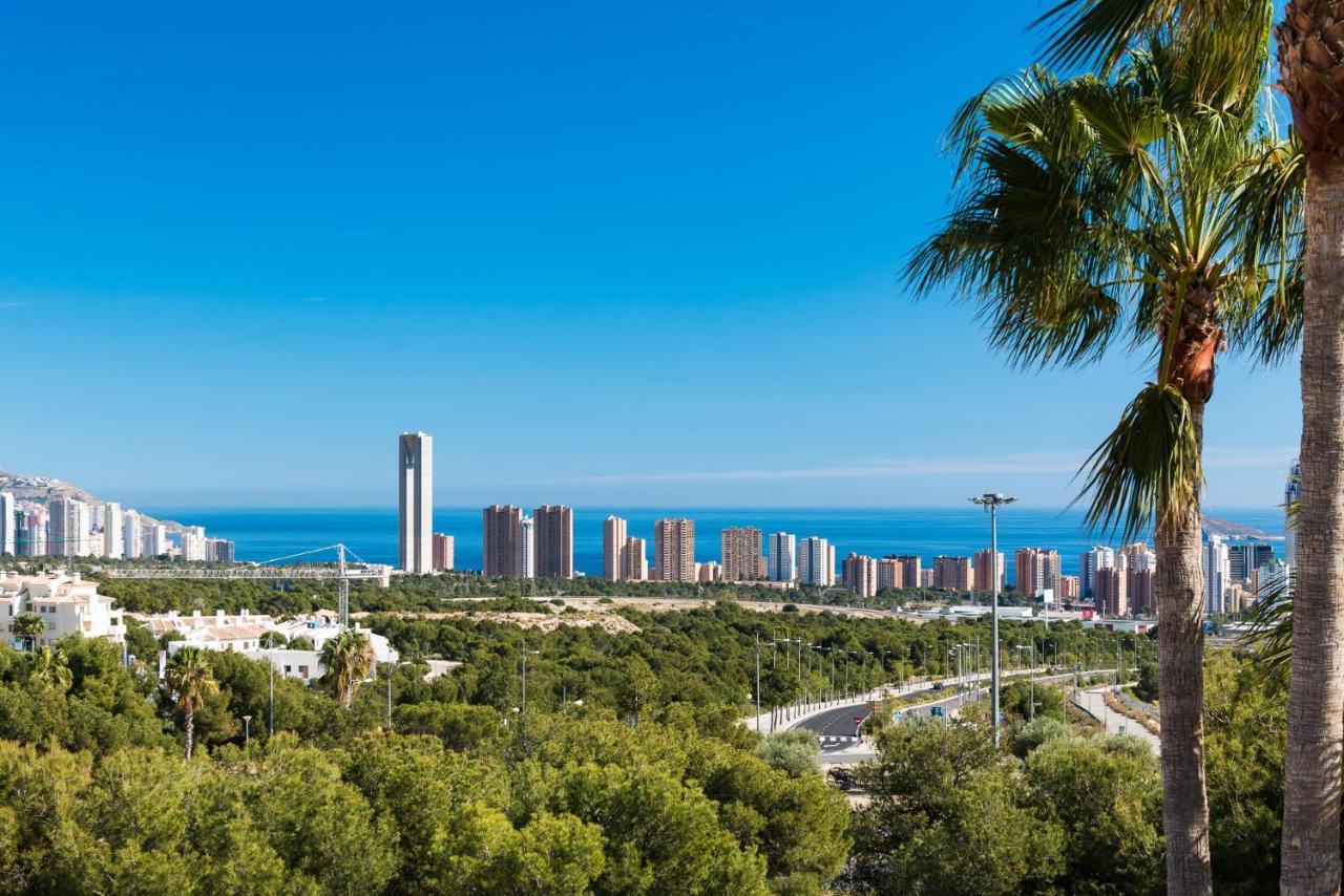 Villa Exclusiva Con Espectaculares Vistas Al Mediterraneo Cala de Finestrat Exteriör bild