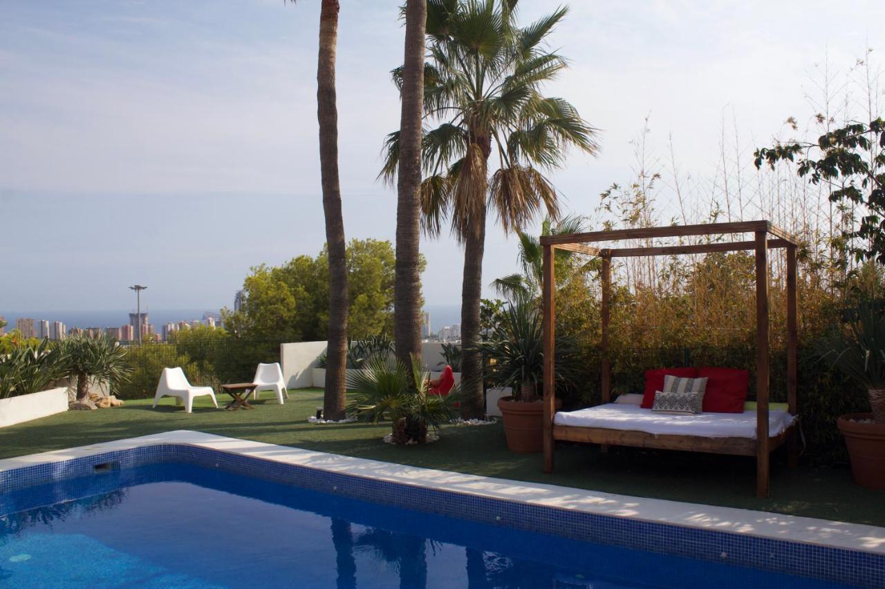 Villa Exclusiva Con Espectaculares Vistas Al Mediterraneo Cala de Finestrat Exteriör bild
