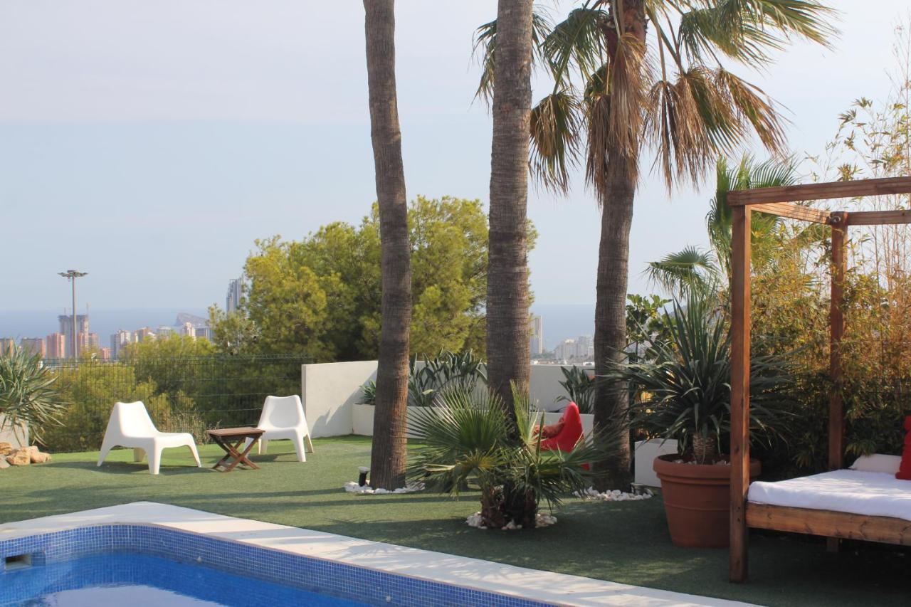 Villa Exclusiva Con Espectaculares Vistas Al Mediterraneo Cala de Finestrat Exteriör bild