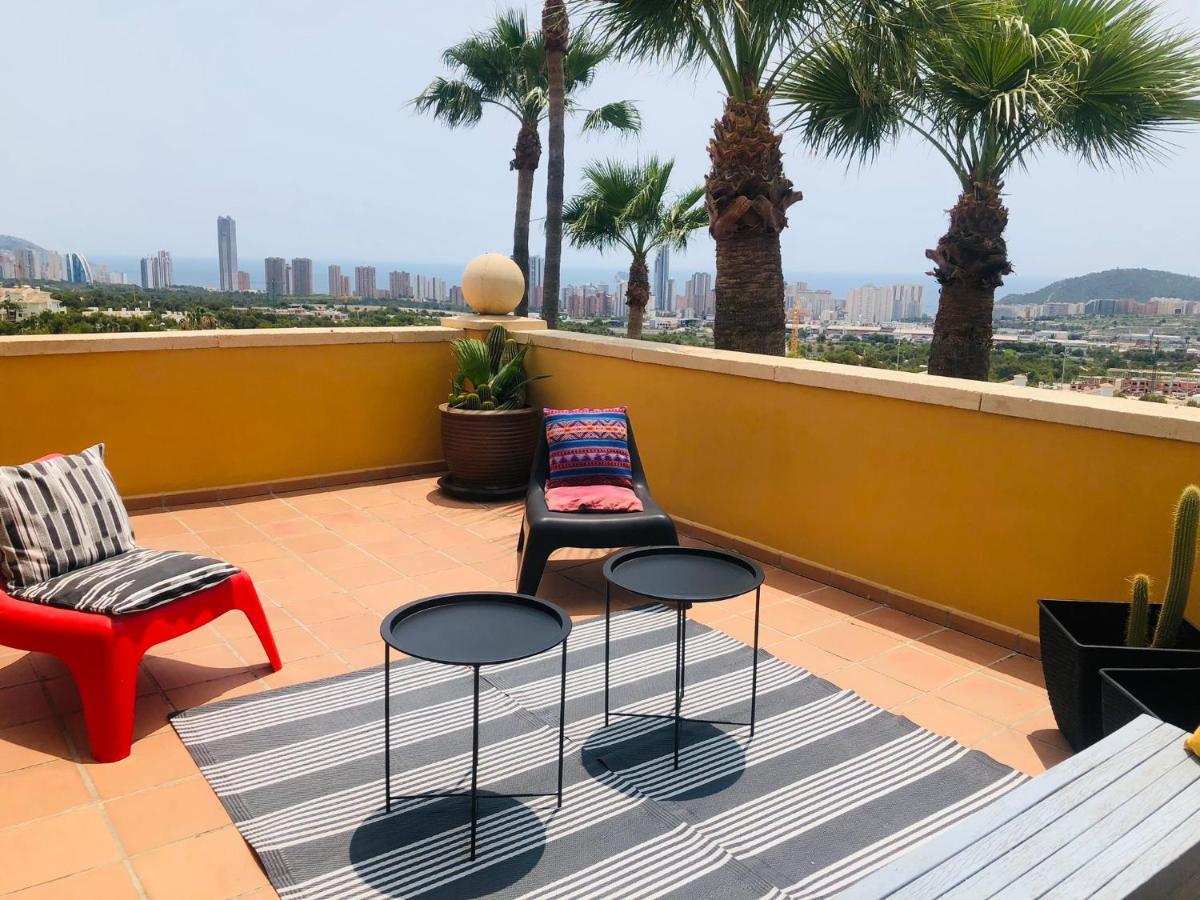 Villa Exclusiva Con Espectaculares Vistas Al Mediterraneo Cala de Finestrat Exteriör bild
